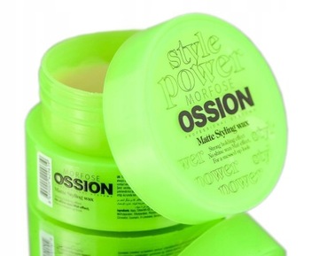 MORFOSE OSSION STYLE POWER MATTE STYLING WAX WOSK MATOWY DO WŁOSÓW 100ML