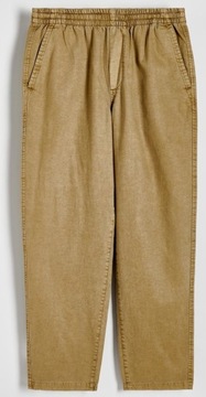 RESERVED wygodne spodnie męskie beżowe regular fit XL