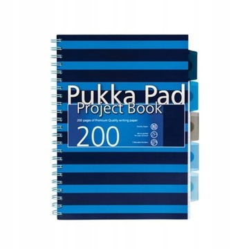 Kołozeszyt w kratkę A4 Pukka Pad 100 kartek