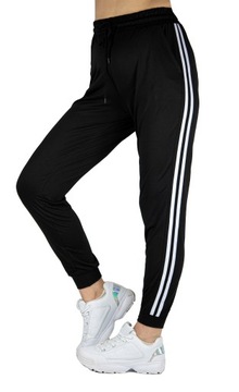 DRESOWE SPODNIE Z LAMPASEM WYSOKI STAN C r.M