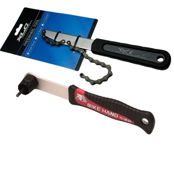 ZESTAW KLUCZY BIKE HAND XLC DO KASETY YC-126-2A TO-CA02