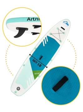 SUP BOARD Надувная доска для плавания 330 см НАБОР ПОДСТАВКИ 11 в 1 Весло + Насос