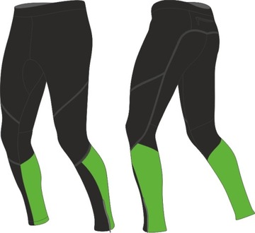 GETRY LEGGINSY MĘSKIE OCIEPLANE 2.10 XL