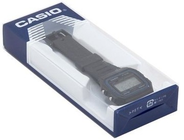 ZEGAREK CASIO F-91W-1YER ORYGINAŁ VINTAGE RETRO DIGITAL LED + BOX