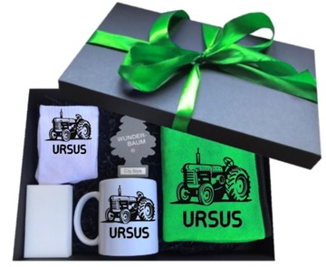 Zestaw PREZENT kubek urodziny imieniny dla ROLNIKA KIEROWCY - URSUS