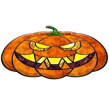 ДВЕРНАЯ ВЕШАЛКА «ХЭЛЛОУИН ТЫКВА» АКРИЛОВЫЙ КУЛОН БОЛЬШОЙ НОМЕР ДОМА