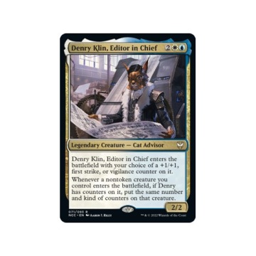 MTG Denry Klin, Editor in Chief (Rare)