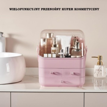 БОЛЬШАЯ КОРОБКА-ОРГАНИЗАТОР ДЛЯ КОСМЕТИКИ, XXL ЮВЕЛИРНЫХ ИЗДЕЛИЙ, КОРОБКА, ЯЩИКИ