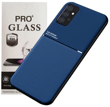ETUI CASE Business DO SAMSUNG GALAXY A52, A52s, A52 5G, A52s 5G / szkło 9H