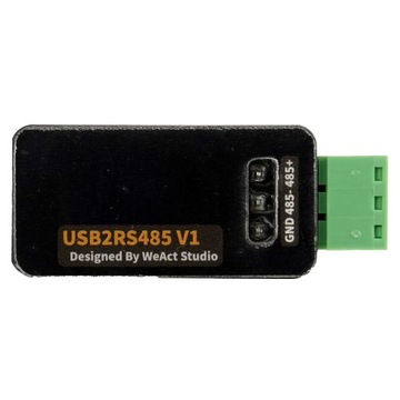 Konwerter RS485 na USB-C CH340E 2Mbps rezystor 1kOm i 120Om USB2RS485 WeAct