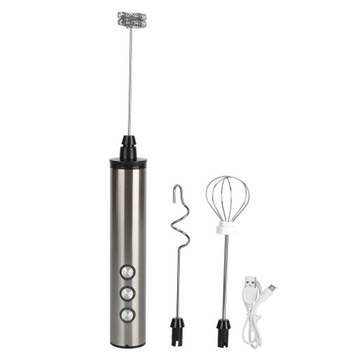 SPIENIACZ UBIJACZ DO MLEKA KAWY MINI MIKSER USB