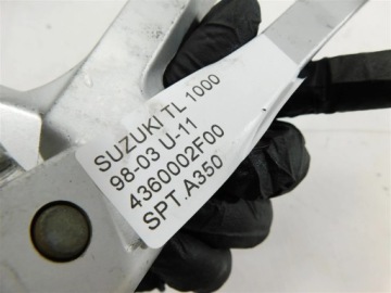 КОМПЛЕКТ ЗАДНЕЙ ПРАВОЙ ПОДНОЖКИ SUZUKI TL 1000 98-03 U-11 4360002F00