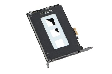 Карта PCIe 2.0 для 2,5-дюймового твердотельного накопителя/жесткого диска SATA с возможностью горячей замены (ToughArmor MB839SP-B)