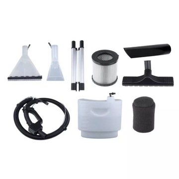 DEDRA МОЮЩИЙ ПЫЛЕСОС ДЛЯ СТИРКИ КОВРОВ И АКСЕССУАРОВ ОБИВКИ + ЖИДКОСТЬ 1Л