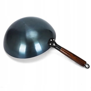 Patelnia WOK żelazo chiński głęboki do dań azjatyckich 34cm