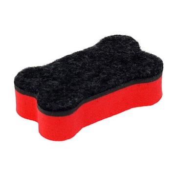 Мини-ластик с магнитом для досок, красный