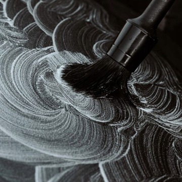 Profesjonalny okrągły pędzel K2 do detailingu