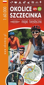 2020 MAPA TURYSTYCZNA OKOLICE SZCZECINKA 1:60000