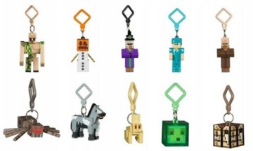 Přívěsek Na Klíče Minecraft Figurka Přívěsek Pavoučí Golem