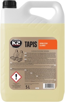 K2 TAPIS Płyn do czyszczenia tapicerki auta 5L