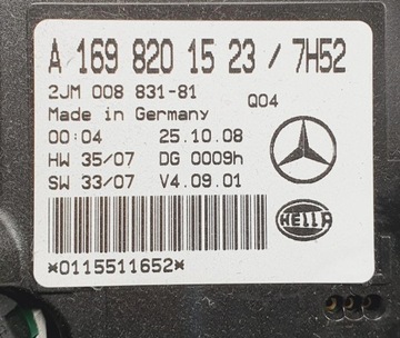 LAMPA OSVĚTLENÍ INTERIÉR MERCEDES W169