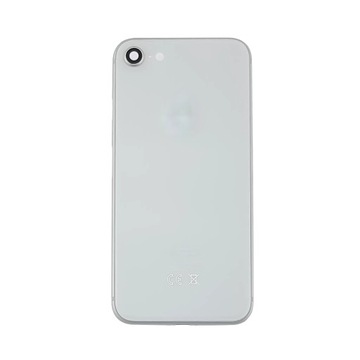 КОРПУС APPLE IPHONE 8 СЕРЕБРЯНЫЙ БЕЛЫЙ КОРПУС – ПИКТОГРАММЫ КНОПОК SIM-карты