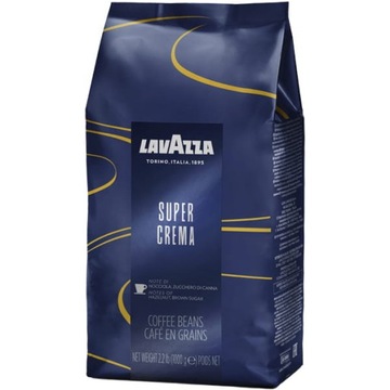 Кофе Lavazza Super Crema 1кг в зернах