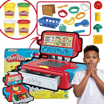 PLAY DOH CIASTOLINA KASA SKLEPOWA MASA PLASTYCZNA