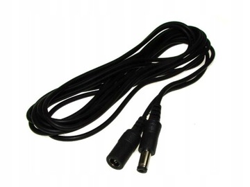 Удлинительный кабель Вилка/розетка постоянного тока 2,1/5,5 1,5 м Светодиодные ленты