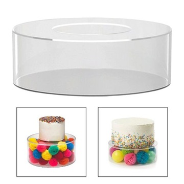 Акриловая доска для торта Decor Cake L25cmxH10cm