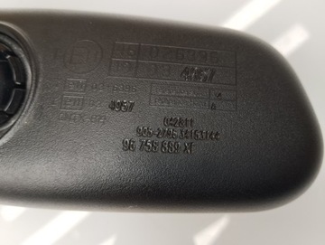 CITROEN C4 II B7 DS4 ZRCÁTKO ZPÁTEČNÁ