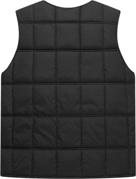 ЖИЛЕТ МУЖСКОЙ С РУКАВАМИ ЖИЛЕТ МУЖСКОЙ БЕЗ КАПЮШОНА, ЧЕРНЫЙ размер. л