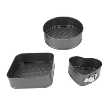 Разъемная форма ДЛЯ ВЫПЕЧКИ ТОРТОВ/ТОРТОВ НАБОР 3 ШТ. 20СМ, 22СМ, 24СМ