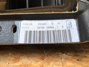 DESKA ROZDĚLOVAČE KONZOLA MERCEDES TŘÍDA C W203 2036800187