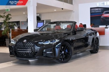 BMW Seria 4 G22-23-26 Cabrio 2.0 430i 245KM 2022 BMW Seria 4 430iFV23Swiatla przeciwmglowe LEDBMW LaserlightPakiet sportowy, zdjęcie 3