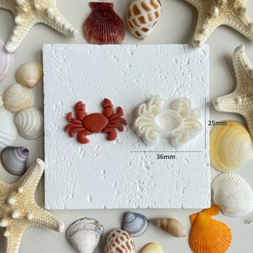 Fantasy Ocean World Series Polymer Clay Molds Seahorse Jellyfish Whale Octo