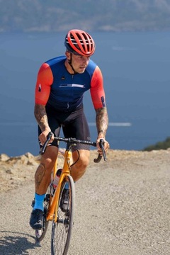 Синие спортивные носки для велоспорта - Spox Sox-r.44-46