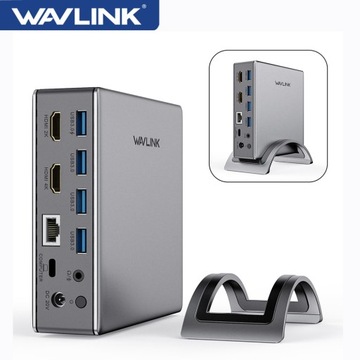 Adapter AU Wavlink USB3.0 uniwersalna stacja