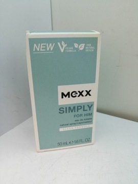 Туалетная вода Mexx Simply 50 мл ДЛЯ НЕГО