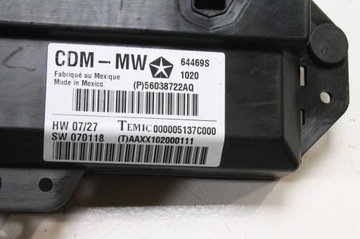 56038722AQ JINÉ MODUL 3.0 V6 CRD 155 2010 CHRYSLER 300 C (LX)