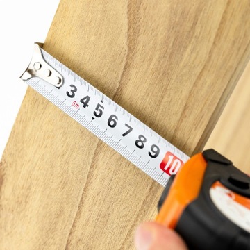 рулетка метровая, 5 м, в рулоне, с замком, рулетка, металлическая линейка