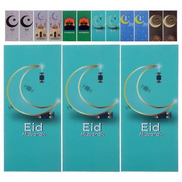 КРАСНЫЙ КОНВЕРТ EID ПУСТЫЕ КАРТОЧКИ EID