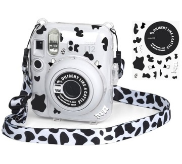 Futerał Etui Pokrowiec do INSTAX Mini 12 + Naklejki