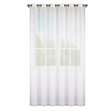 FIRANA GOTOWA NA PRZELOTKACH 200x250 ŚNIEŻNOBIAŁA WOAL