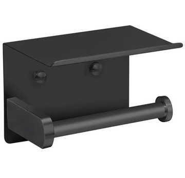 AG887 ДЕРЖАТЕЛЬ ДЛЯ ТУАЛЕТНОЙ БУМАГИ С ПОЛКОЙ