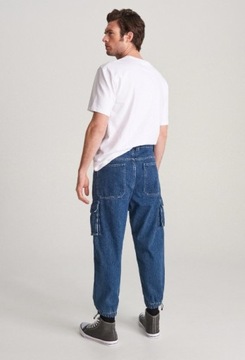 Reserved spodnie męskie jeansy jogger r. 32