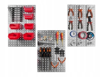Металлическая доска, стенка для инструментов премиум-класса, 39х58 см Patrol
