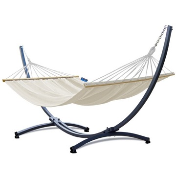 POTENZA Stelaż Grande 220kg + Hamak ROMA XL z pop