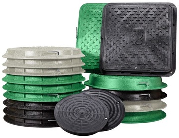 Крышка Люк для септика Колодец Ø600/800 Класс В125 (12,5 т)