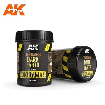 AK Interactive AK8018 Terrains Dark Earth 250ml
